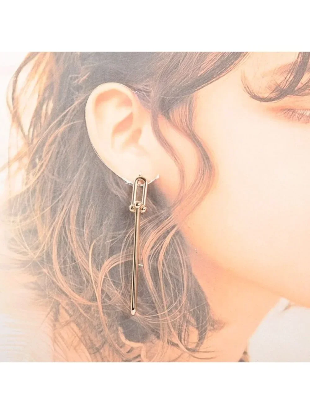 Tiffany & Co Earrings Double Longlink